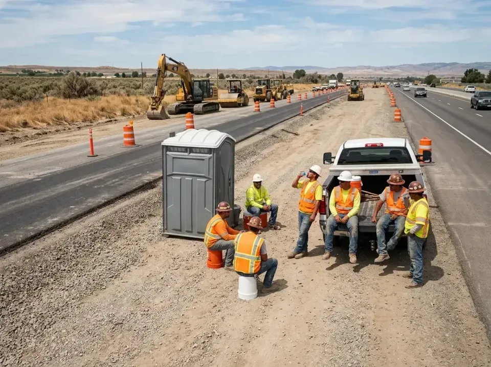 highway-road-construction-crew-007 — frequently asked questions, Porta Potty and Restroom Rentals in Forsgate, NJ